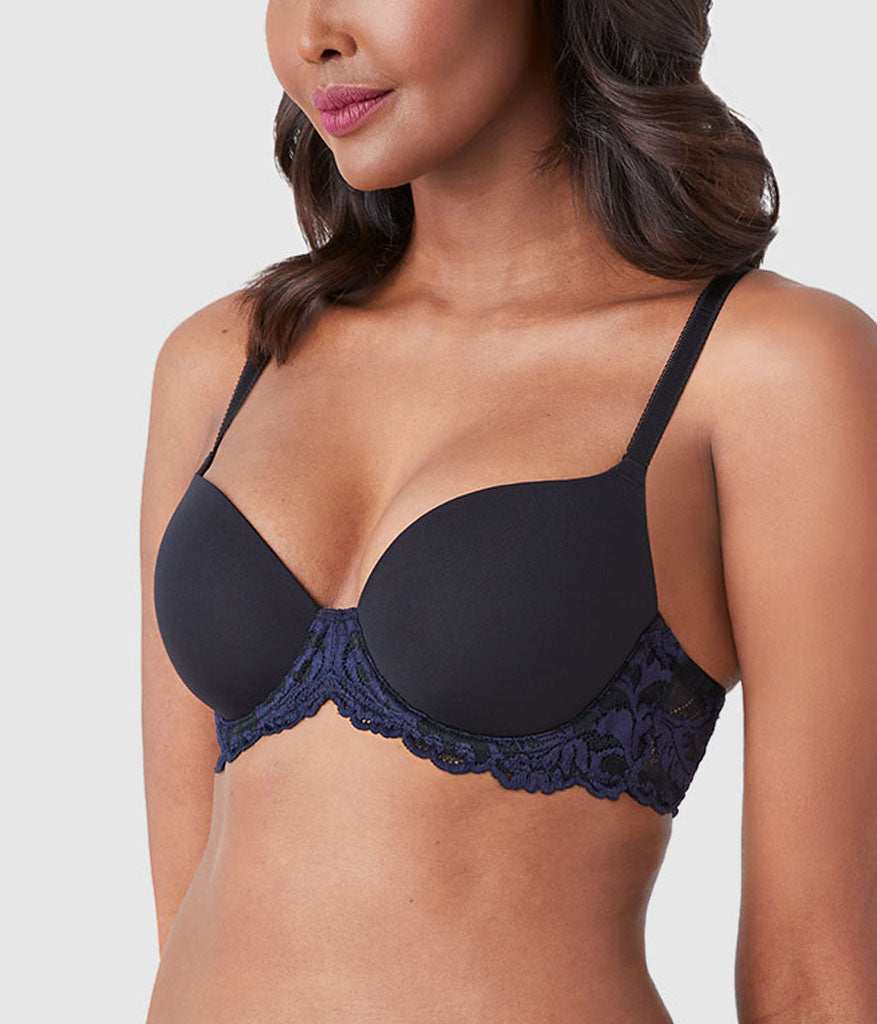 Instant Icon® T-Shirt Bra - Black/Eclipse | Wacoal Best Seller