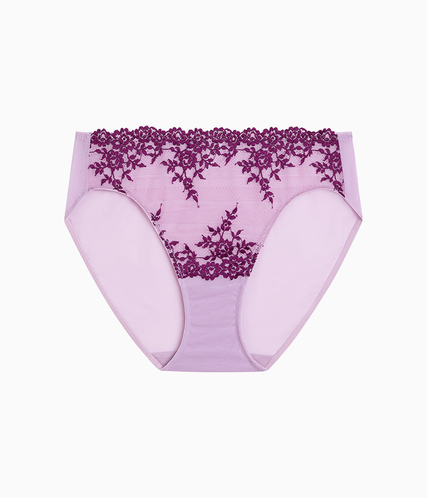 Embrace Lace® Hi-Cut - Lavender Sage/Dark Purple | Wacoal Featured
