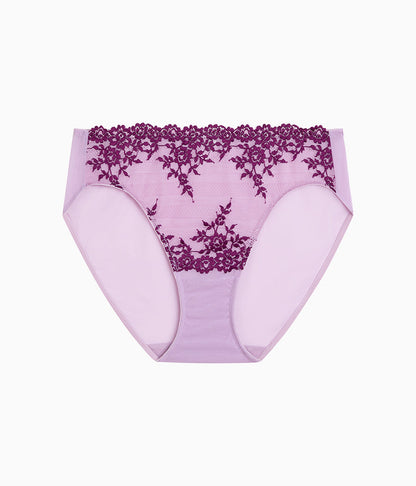 Embrace Lace® Hi-Cut - Lavender Sage/Dark Purple | Wacoal Featured