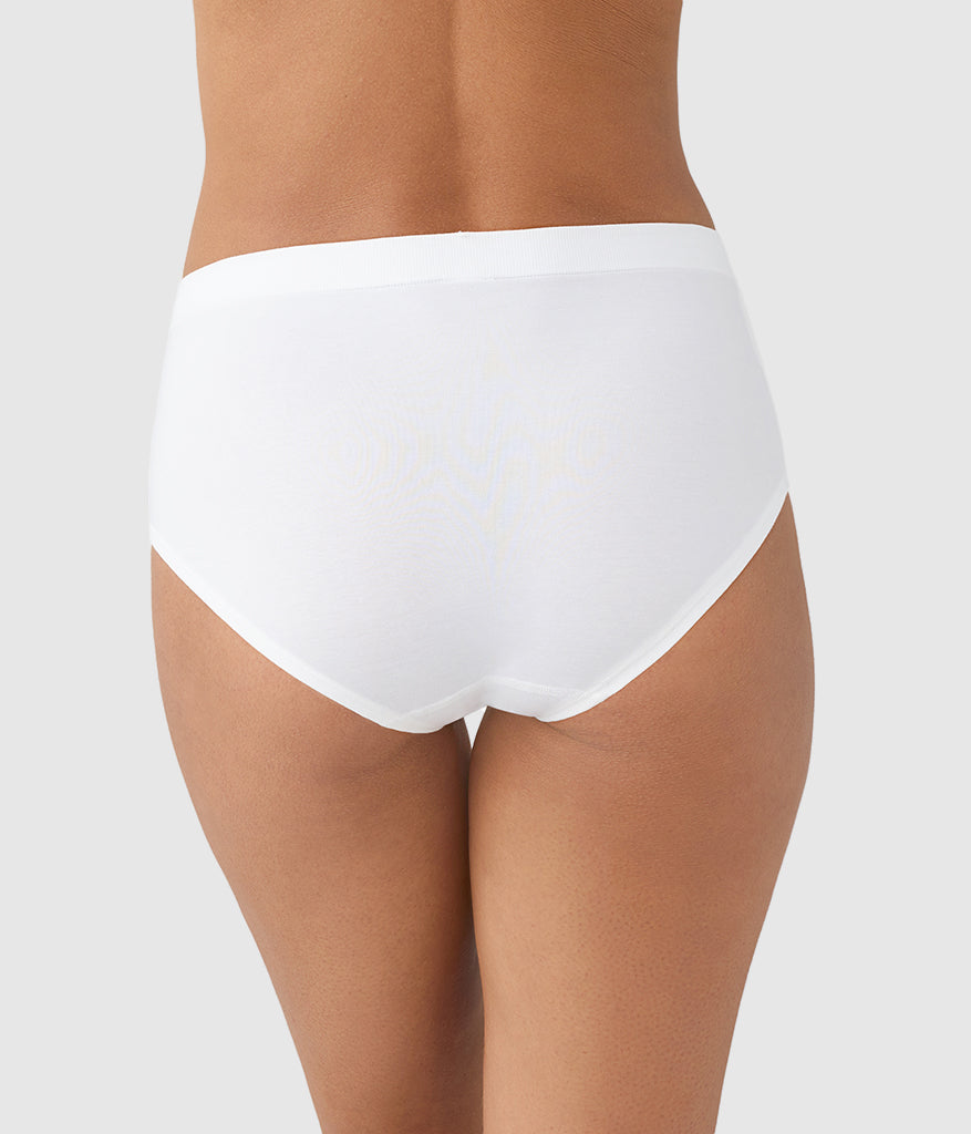 B-Smooth® Natural Brief - White | Wacoal Classic