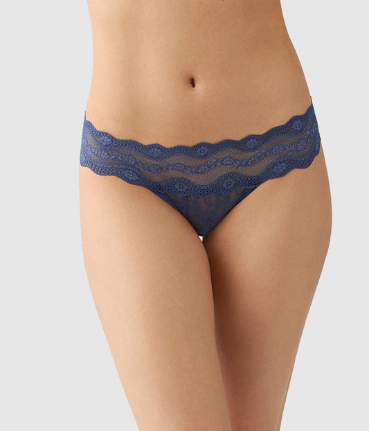 Lace Kiss Bikini - Crown Blue | Wacoal Discount