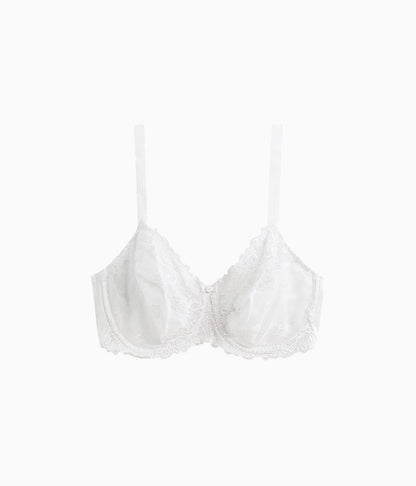 Renaissance Rose Underwire Bra - White | Wacoal Trusted