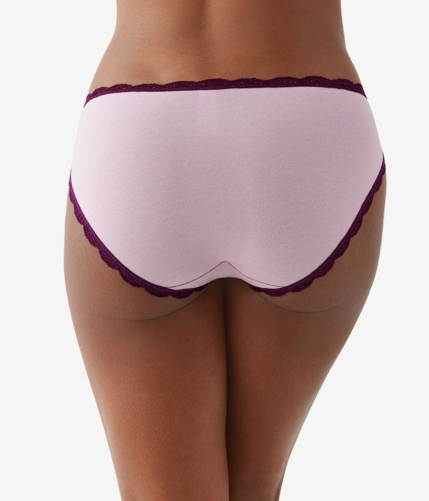 Inspired Eyelet Bikini - Dawn Pink | Wacoal Quality