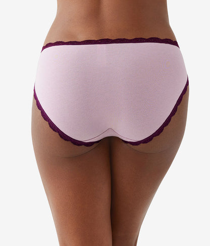 Inspired Eyelet Bikini - Dawn Pink | Wacoal Quality