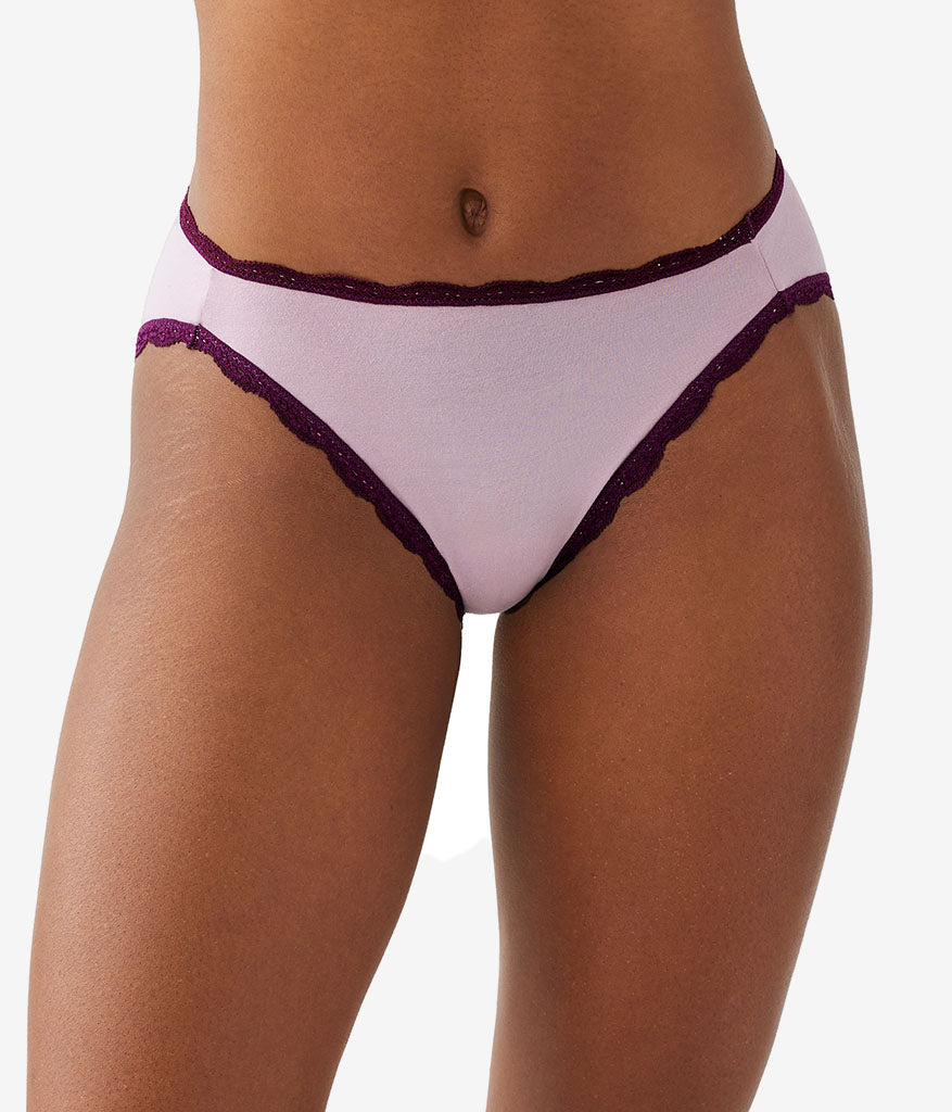 Inspired Eyelet Hi-Leg - Dawn Pink | Wacoal Popular