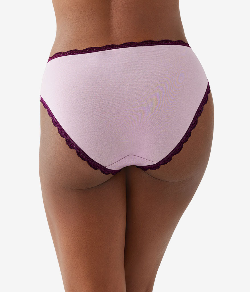 Inspired Eyelet Hi-Leg - Dawn Pink | Wacoal Popular