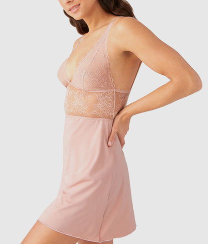 No Strings Attached Chemise - Blush Pink | Wacoal Exclusive