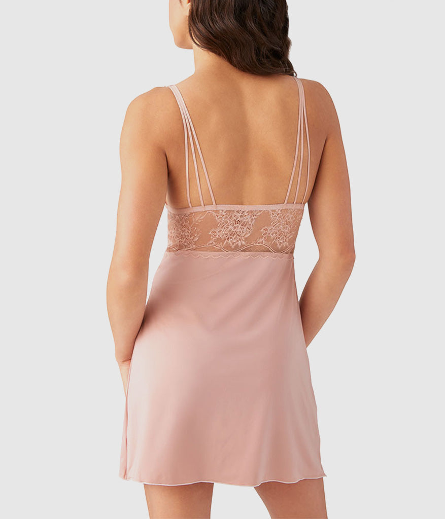 No Strings Attached Chemise - Blush Pink | Wacoal Exclusive