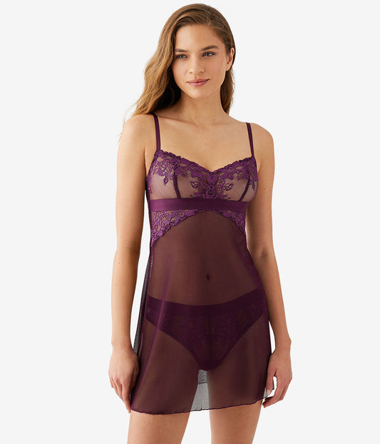 Opening Act Chemise - Potent Purple | Wacoal Great Value