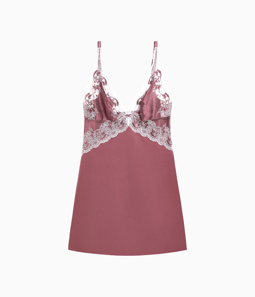 Modern Affair Chemise - Rose Brown/Cradle Pink | Wacoal Premium
