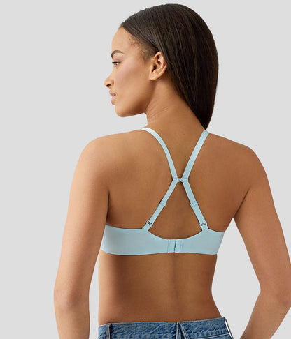 Future Foundation Wire Free T-Shirt Bra - Blue Glow | Wacoal Premium