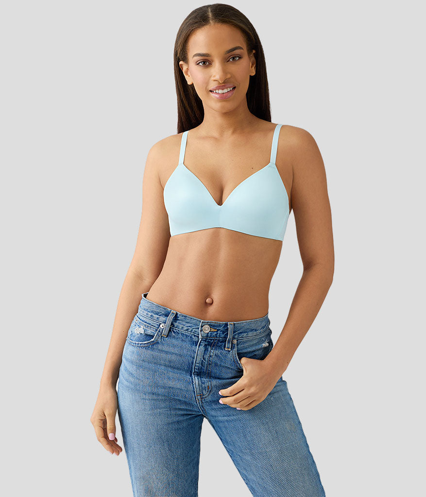Future Foundation Wire Free T-Shirt Bra - Blue Glow | Wacoal Premium