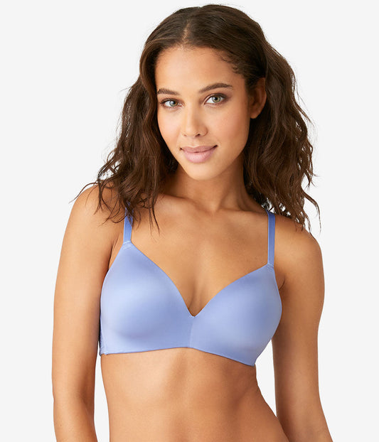 Future Foundation Wire Free T-Shirt Bra with Lace - Purple Impression | Wacoal Value