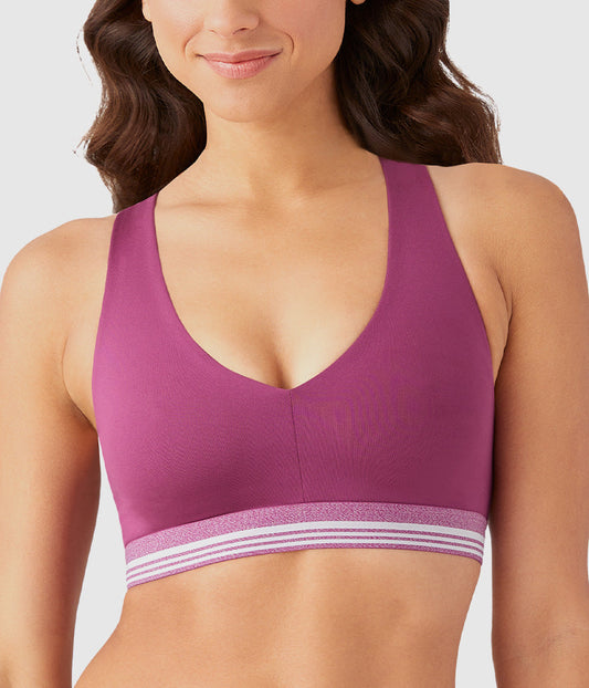 b.active Racerback Sport Bralette - Raspberry Coulis | Wacoal Customer Favorite