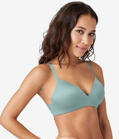 Future Foundation Wire Free T-Shirt Bra with Lace - Trellis | Wacoal Signature