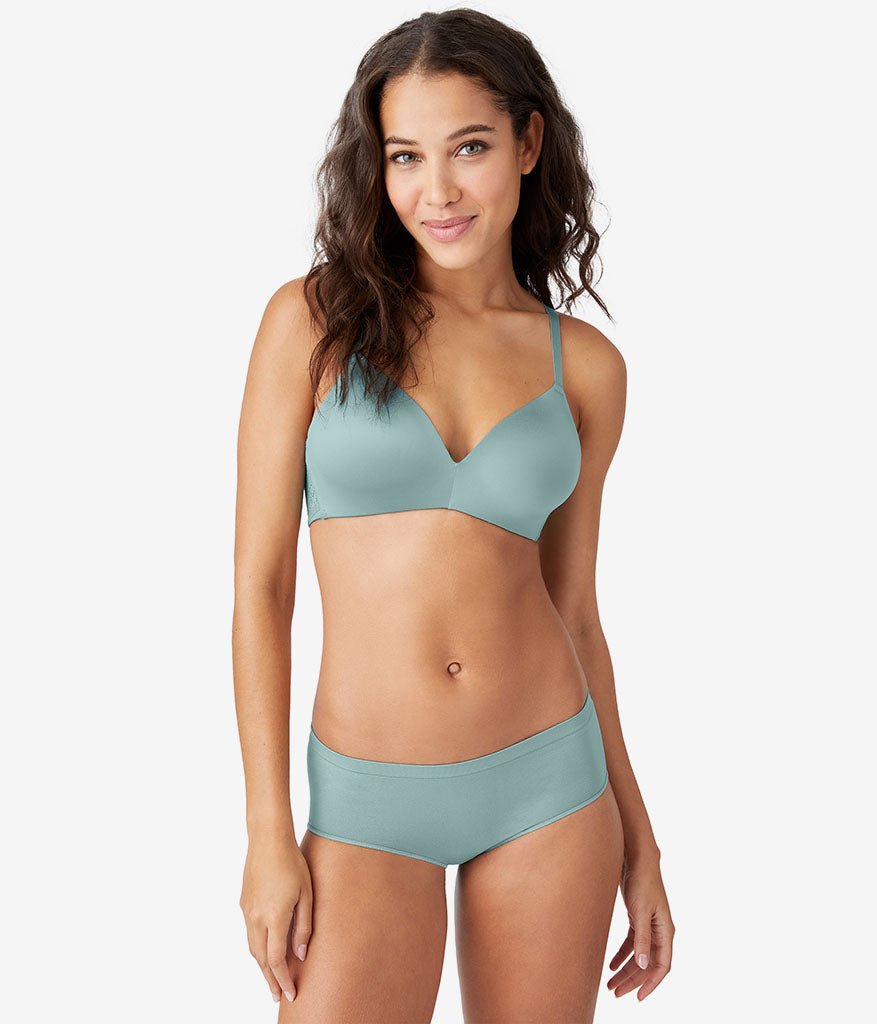 Future Foundation Wire Free T-Shirt Bra with Lace - Trellis | Wacoal Signature