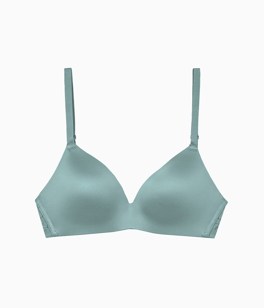Future Foundation Wire Free T-Shirt Bra with Lace - Trellis | Wacoal Signature
