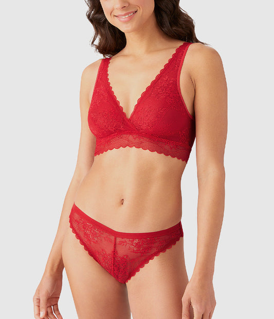 No Strings Attached Bralette - Crimson Red | Wacoal Trending