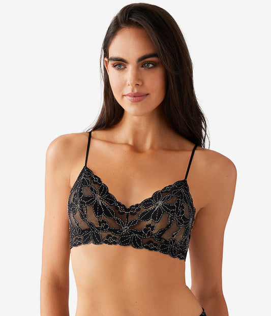 Feeling Famous Bralette - Night/Angel Wing | Wacoal Smart Buy