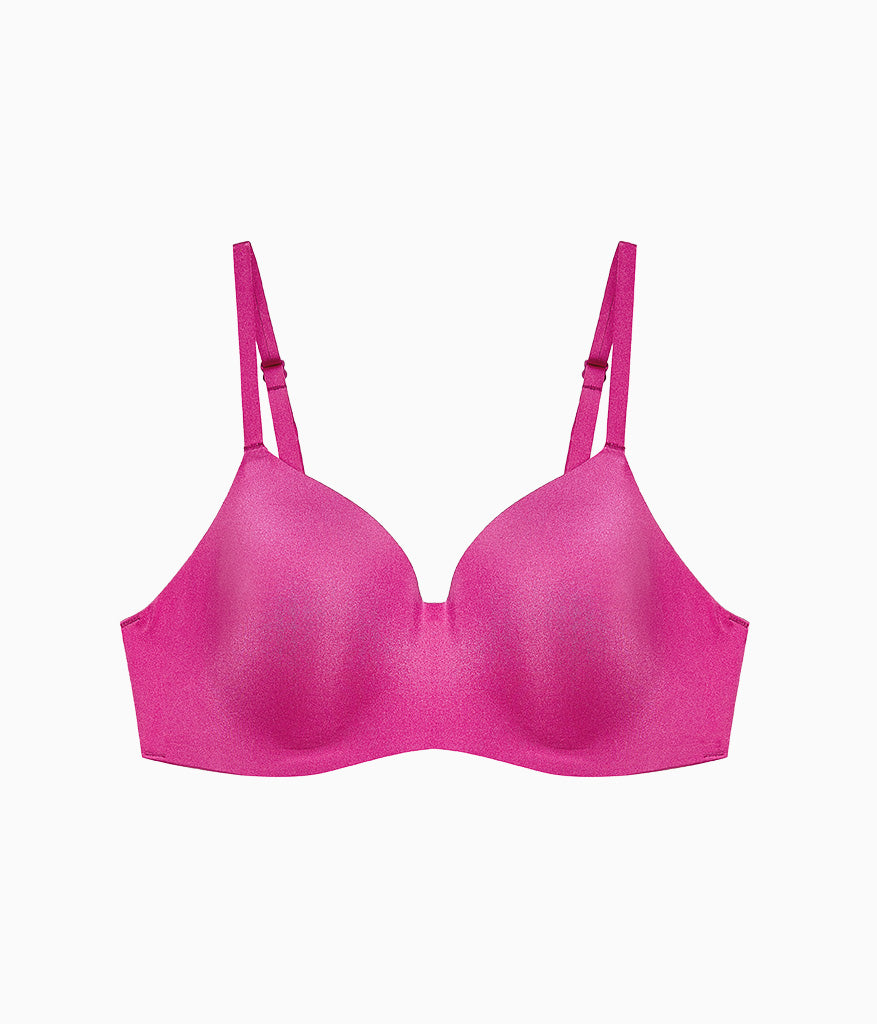Spotlight Wire Free T-Shirt Bra - Fuchsia Red | Wacoal Trending
