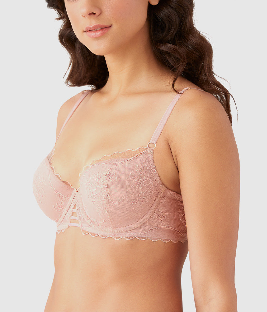 No Strings Attached Contour Bra - Blush Pink | Wacoal Exclusive