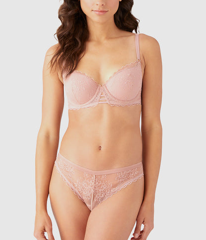 No Strings Attached Contour Bra - Blush Pink | Wacoal Exclusive