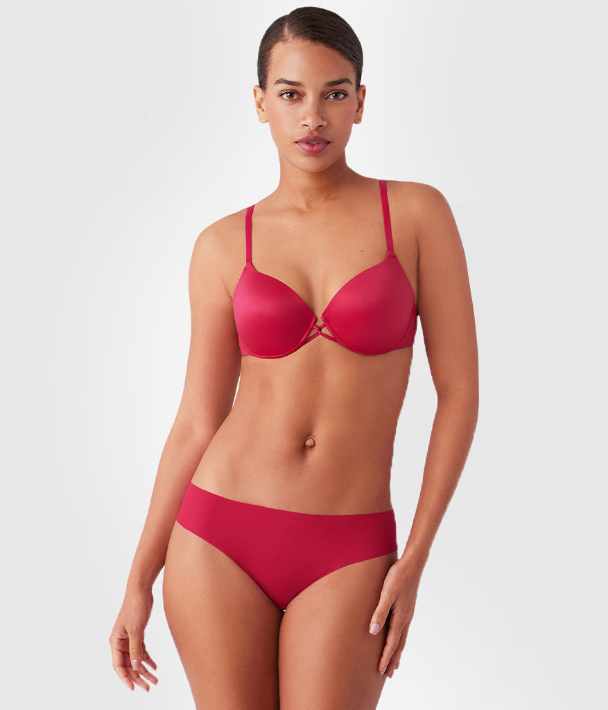Undercover Plunge T-Shirt Bra - Cerise | Wacoal Everyday