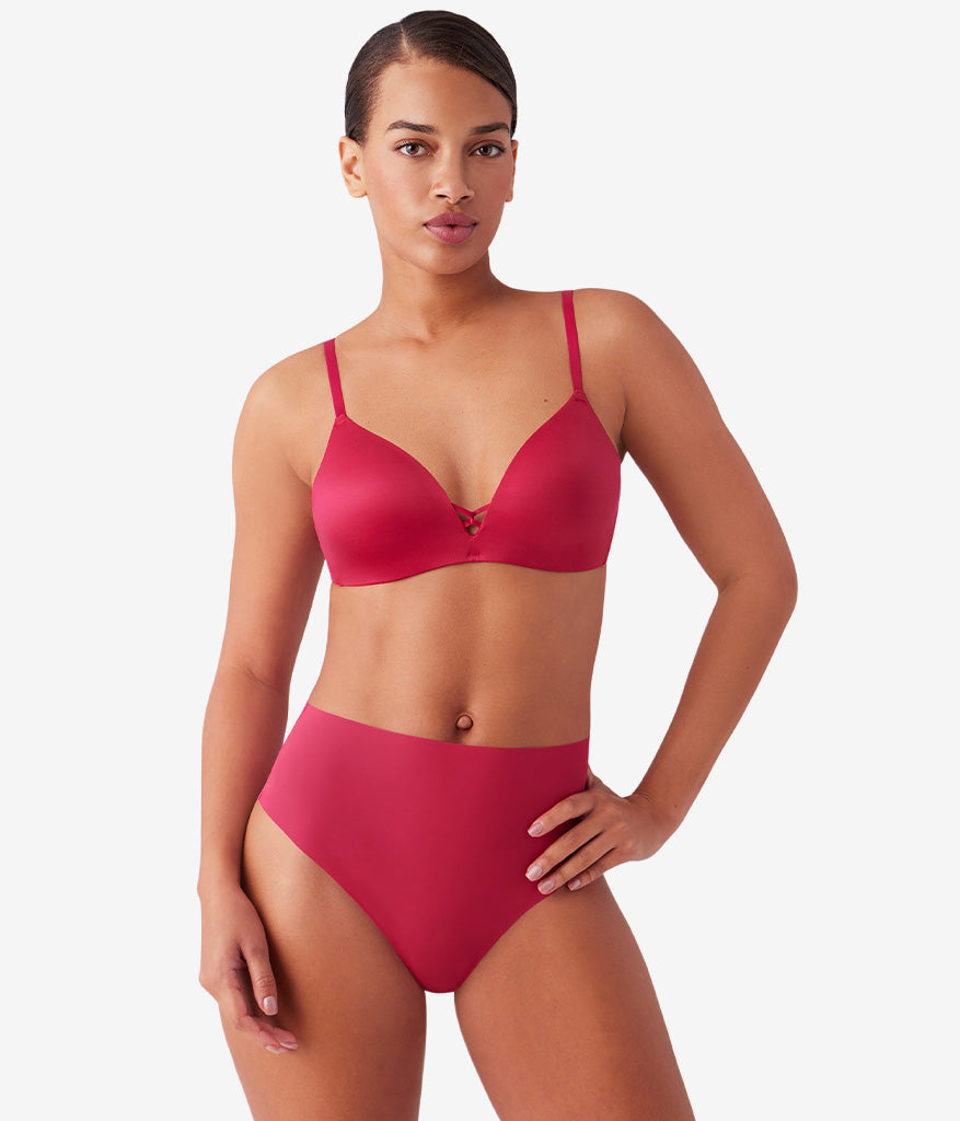 Undercover Wire Free T-Shirt Bra - Cerise | Wacoal New