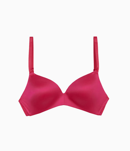 Future Foundation Wire Free T-Shirt Bra with Lace - Bright Rose | Wacoal New