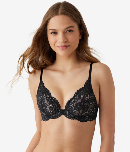 Ciao Bella Plunge Contour Bra - Night | Wacoal Essential