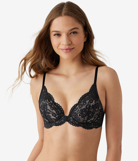 Ciao Bella Plunge Contour Bra - Night | Wacoal Essential