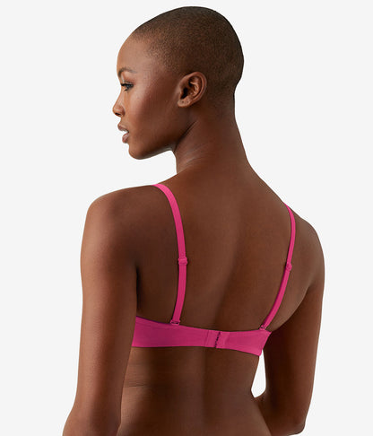 Cotton To A Tee Plunge T-Shirt Bra - Raspberry Sorbet | Wacoal Popular