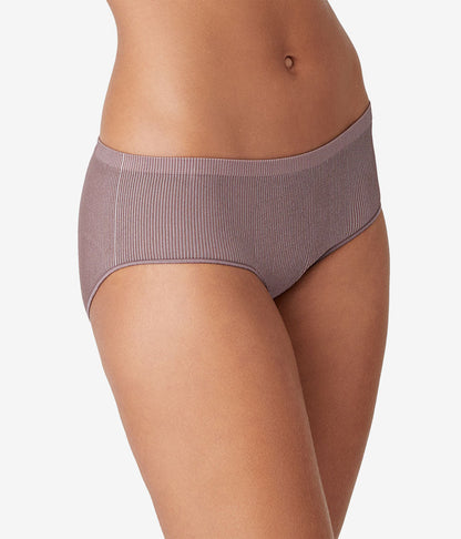 Comfort Intended Rib Hipster - Peppercorn | Wacoal Best Price
