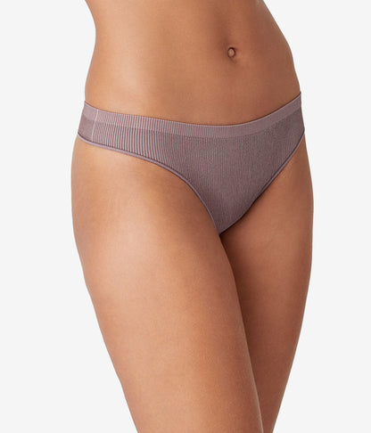Comfort Intended Rib Thong - Peppercorn | Wacoal Recommended