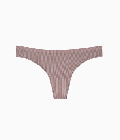 Comfort Intended Rib Thong - Peppercorn | Wacoal Recommended