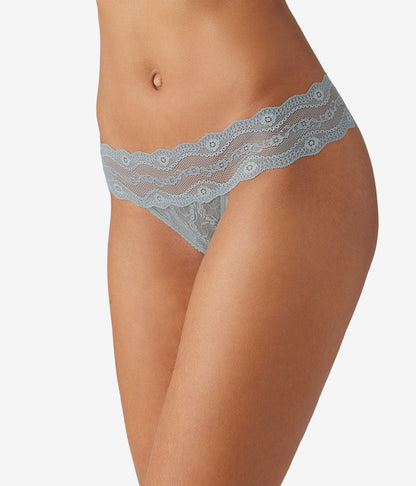 Lace Kiss Thong - Abyss | Wacoal Deals