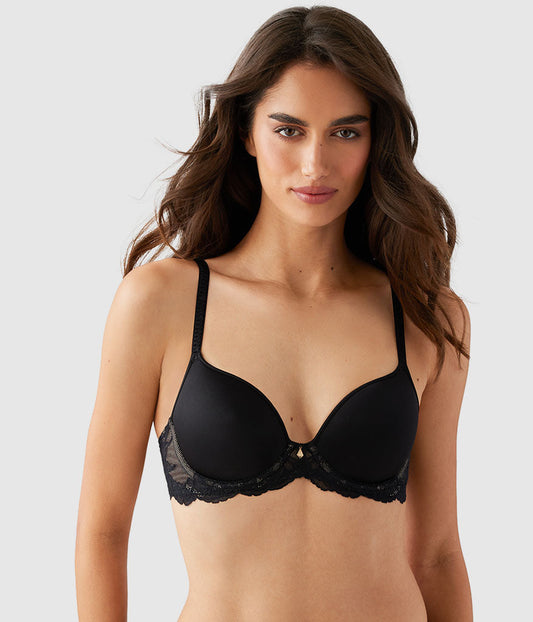 Vivid Attraction T-Shirt Bra - Black | Wacoal Essential