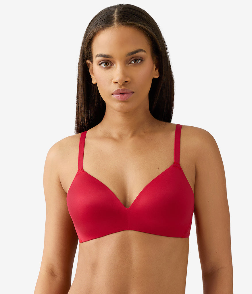 Future Foundation Wire Free T-Shirt Bra - Chili Pepper Red | Wacoal Trusted