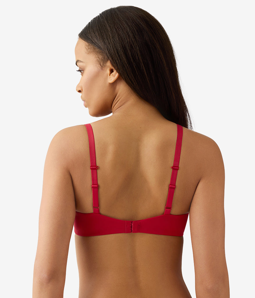 Future Foundation Wire Free T-Shirt Bra - Chili Pepper Red | Wacoal Trusted