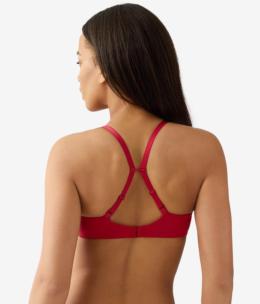 Future Foundation Wire Free T-Shirt Bra - Chili Pepper Red | Wacoal Trusted