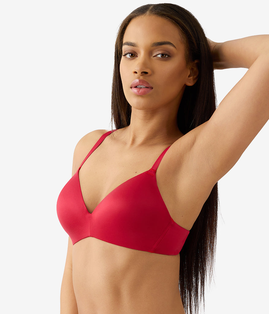 Future Foundation Wire Free T-Shirt Bra - Chili Pepper Red | Wacoal Trusted