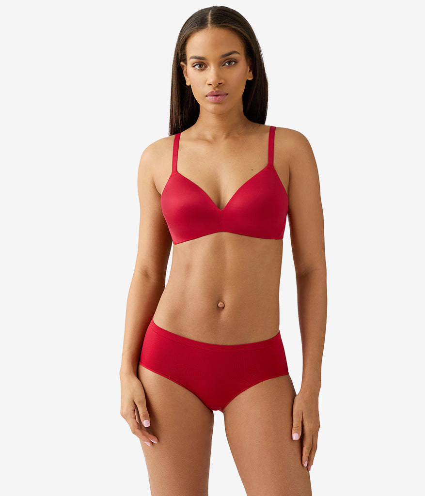 Future Foundation Wire Free T-Shirt Bra - Chili Pepper Red | Wacoal Trusted