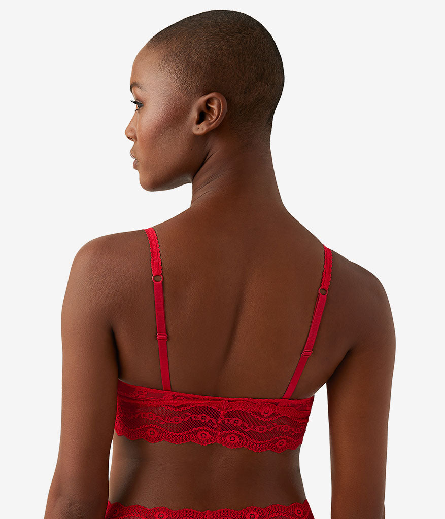 Lace Kiss Bralette - Crimson Red | Wacoal Hot Sale