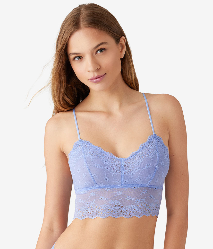 Inspired Eyelet Bralette - Pale Iris | Wacoal Signature