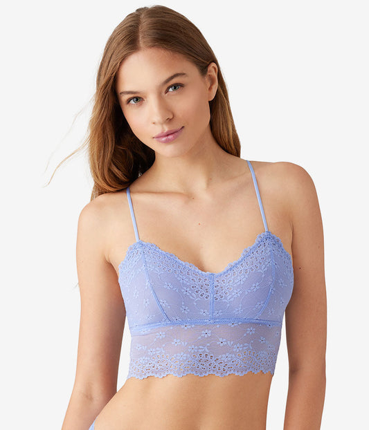 Inspired Eyelet Bralette - Pale Iris | Wacoal Signature