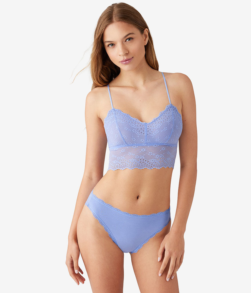 Inspired Eyelet Bralette - Pale Iris | Wacoal Signature