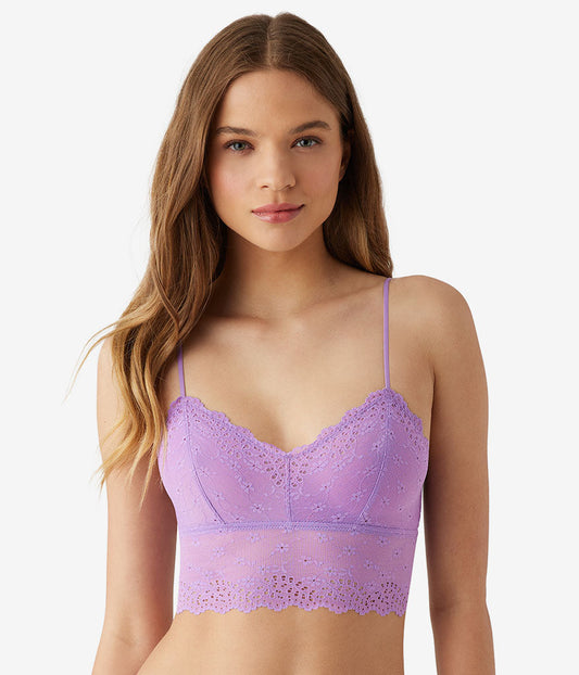 Inspired Eyelet Bralette - Orchid Mist | Wacoal Premium