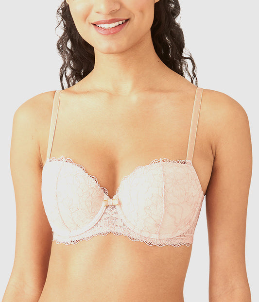 Lace Encounter Contour Bra - Rose Smoke | Wacoal Premium
