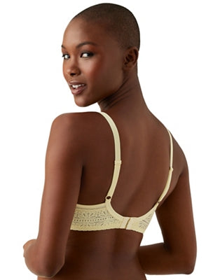Future Foundation T-Shirt Bra with Lace - Silt Green Heather | Wacoal Recommended