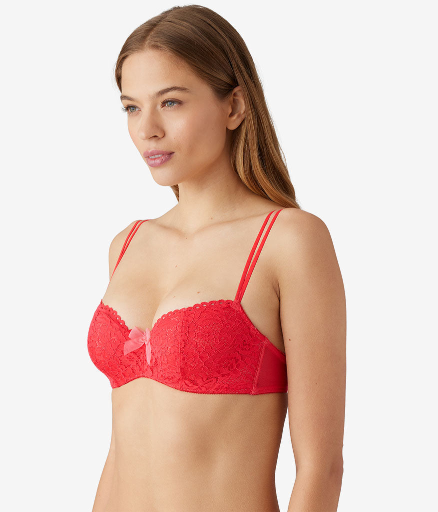 Ciao Bella Balconette Bra - Hibiscus | Wacoal Essential
